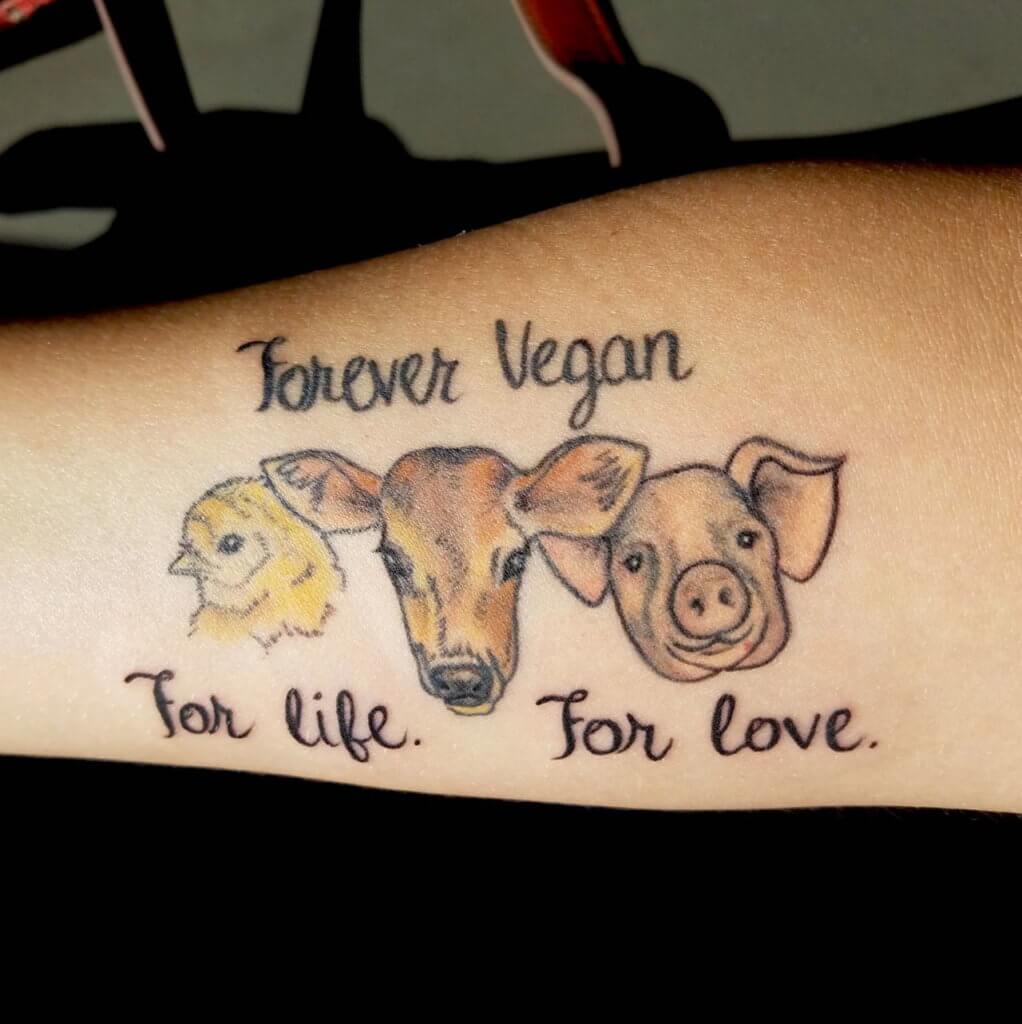 tatuaje vegano