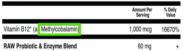 tipos de vitamina b12