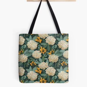 bolsa tote bag flor cera hoya wax plant pattern patron flores