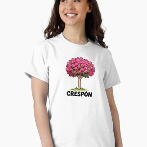 camiseta arbol jupiter crepe myrtle cartoon retro 80s