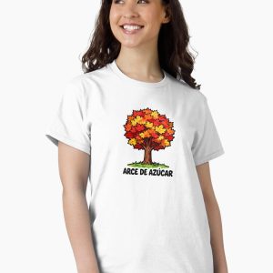 camiseta arce azucar sugar maple cartoon retro 80s
