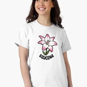 camiseta azucena madonna lily cartoon retro 80s