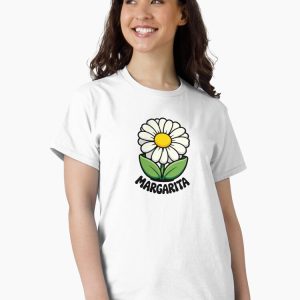 camiseta margarita daisy flower cartoon retro 80s