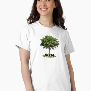 camiseta neem tree cartoon retro 80s