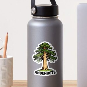 sticker pegatina ahuehuete montezuma cypress cartoon retro 80s