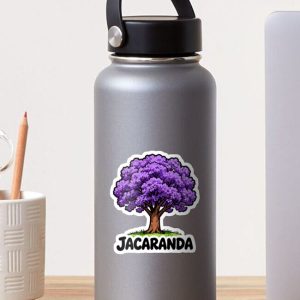 sticker pegatina jacaranda tree cartoon retro 80s
