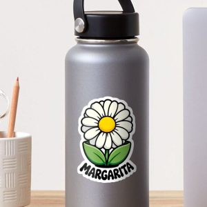 sticker pegatina margarita daisy flower cartoon retro 80s