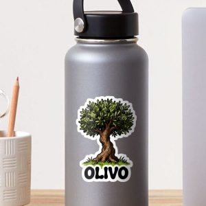 sticker pegatina olivo olive tree cartoon retro 80s