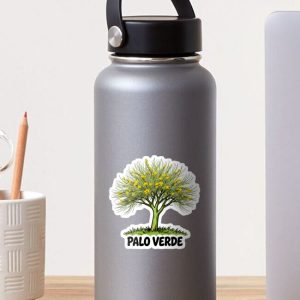 sticker pegatina palo verde desert tree cartoon retro 80s