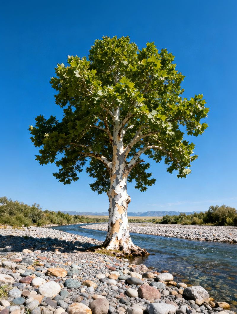 American sycamore cottonwood